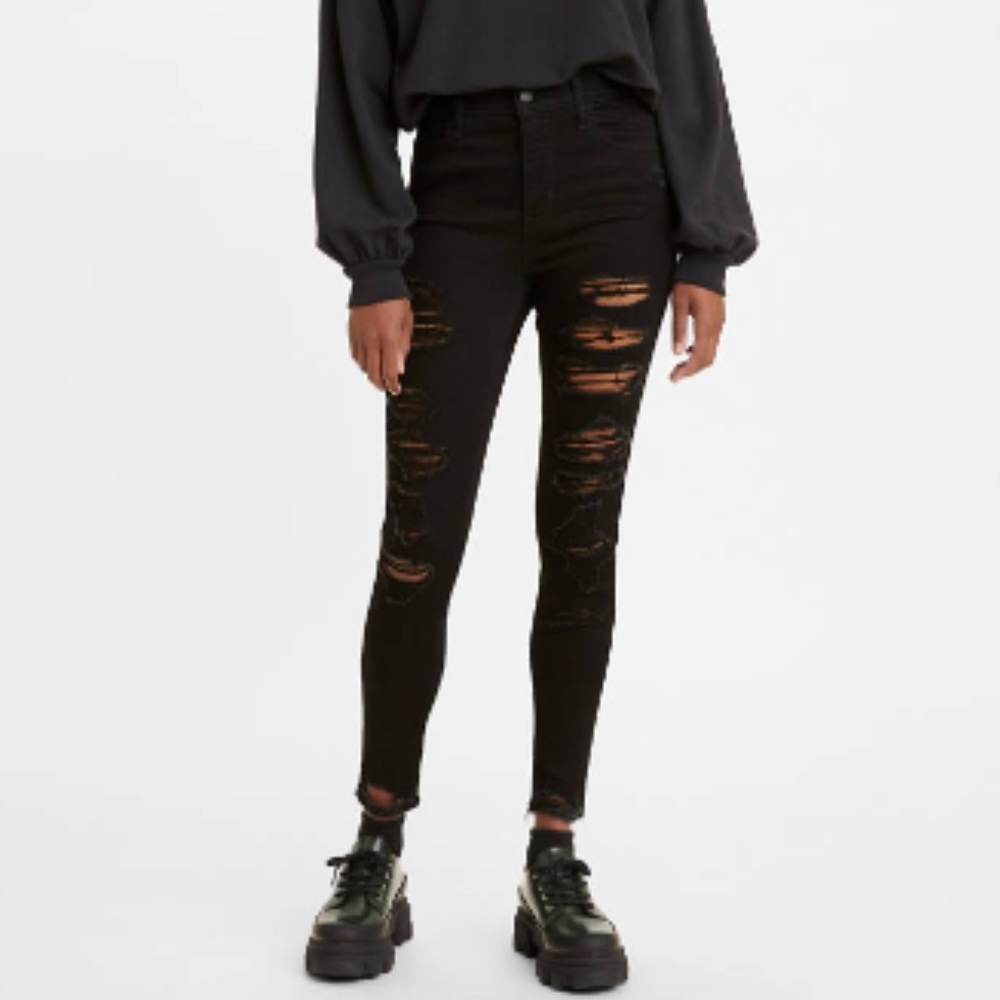 Levi 720 High-Rise Skinny Jeans